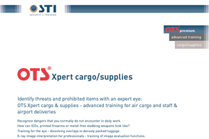 OTS premium Xpert cargo/supplies